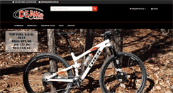 Desktop Screenshot of debike.com.br